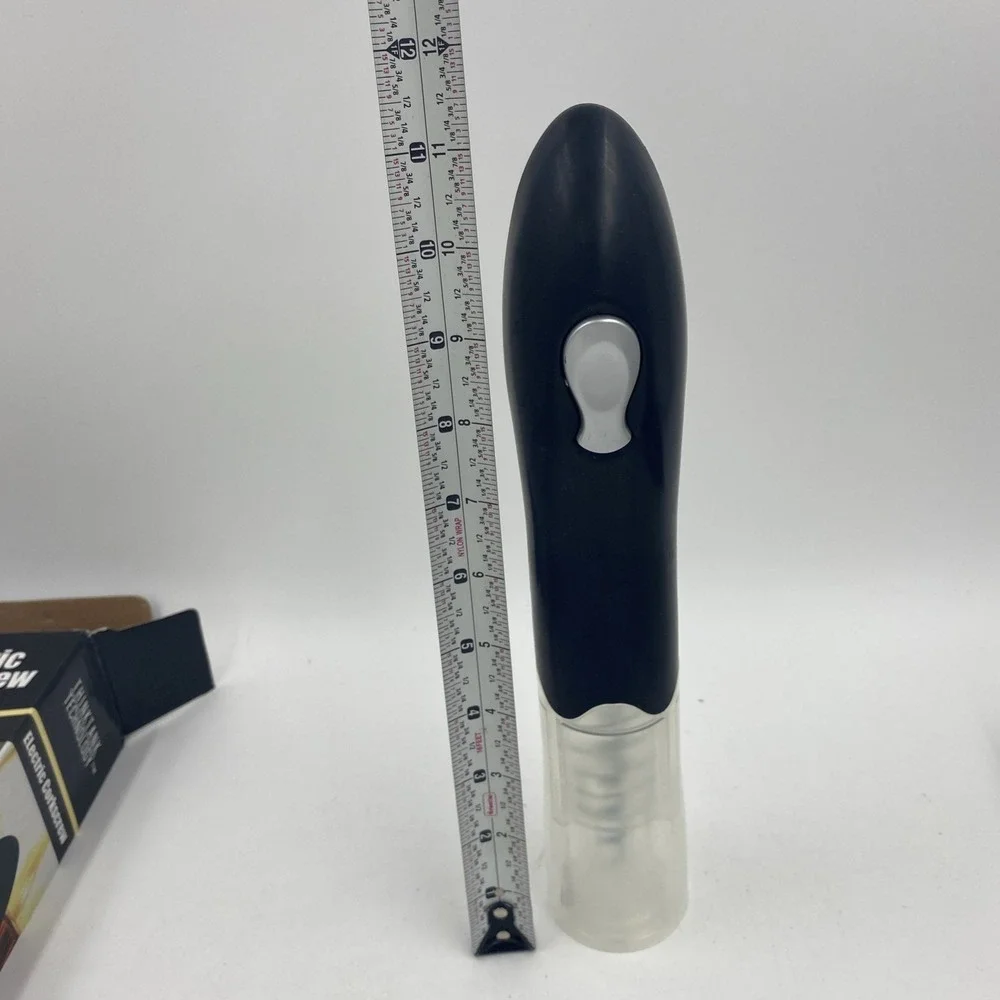 ThinkTank Technology Electric Corkscrew Black KC90011 Rechargeable Bar Kitchen
